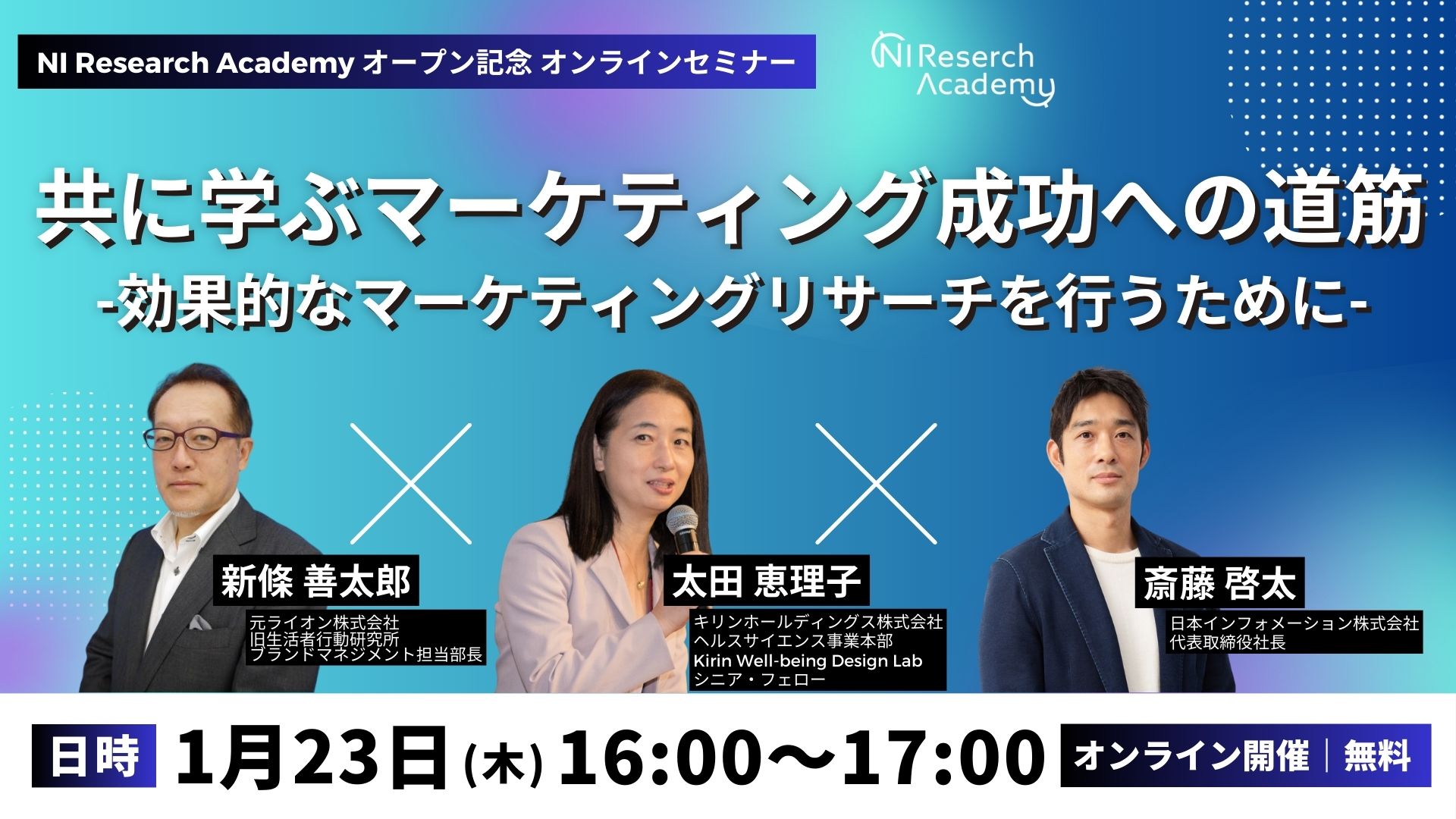 共に学ぶマーケティング成功への道筋 -効果的なマーケティングリサーチ